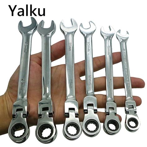 222 results for crescent ratchet. Ratchet Wrench Set Yalku Combination Wrench Tool Set ...