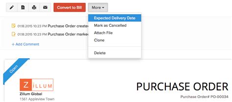 Estimate can only be a noun, so the phrase estimate delivery date would have to mean date for delivery of the estimate. Expected Delivery Date of Purchase Order | FAQ | Zoho Books