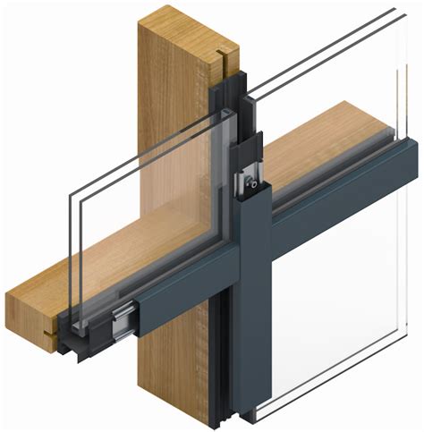 Es ist optimal für polygonfassaden, für wintergarten, vordach und pergola sowie holzrahmenbau einsetzbar. Pfosten-Riegel Fassade Holz-Alu | STABALUX