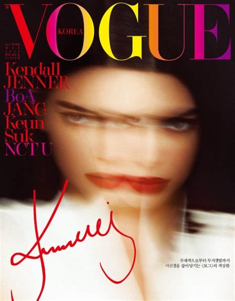 Kendall Jenner Covers Vogue Korea March 2018 By Hyea W Kang