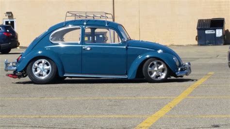 2332 1966 Vw Beetle Lowered Sea Blue Vw Bug Volkswagen Beetle Vw