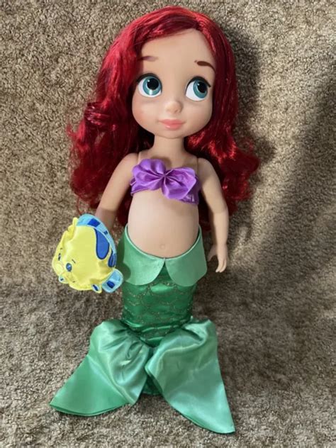 ariel disney animators collection flounder doll poseable princess little mermaid 22 99 picclick