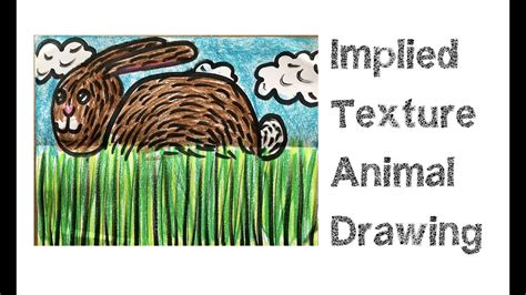Implied Texture Animal Drawing Youtube