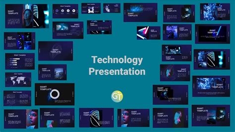 Technology Free Powerpoint Template Youtube