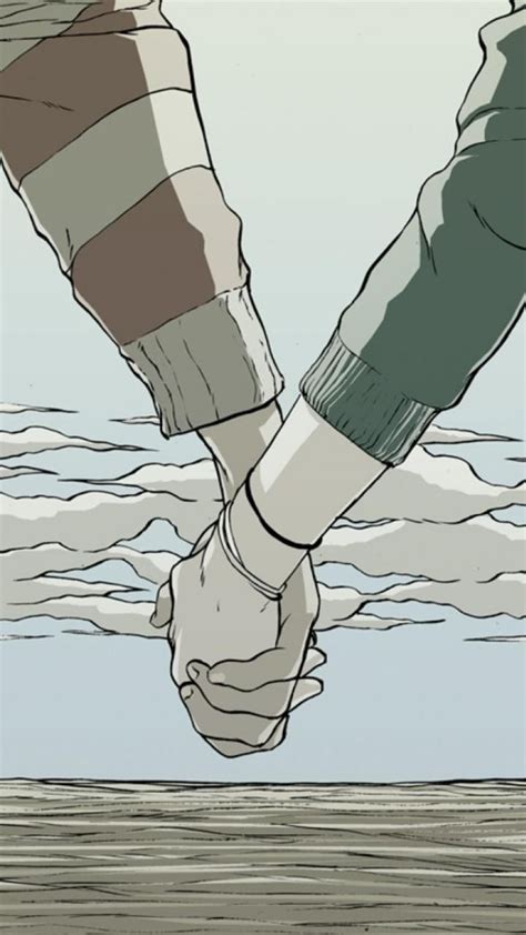 Anime Holding Hands Wallpapers Wallpaper Cave