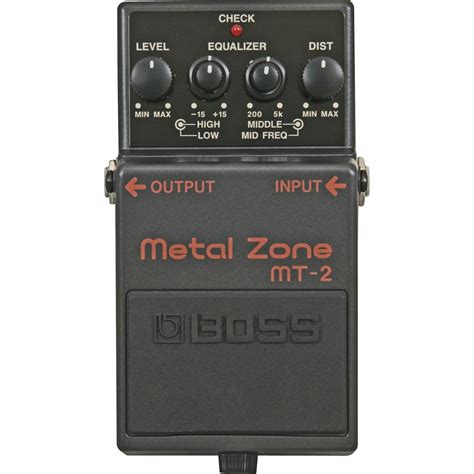 Boss Mt 2 Metal Zone Distortion Pedal Andertons Music Co