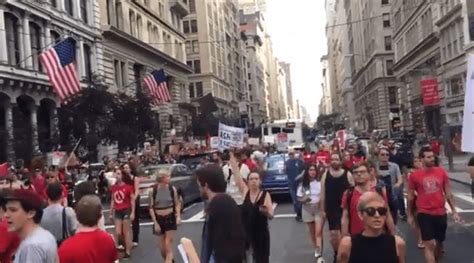 Thousands March To Protest Trumps Charlottesville Response Photos