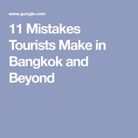11 mistakes tourists make in bangkok and beyond travel benefits the points guy best credit