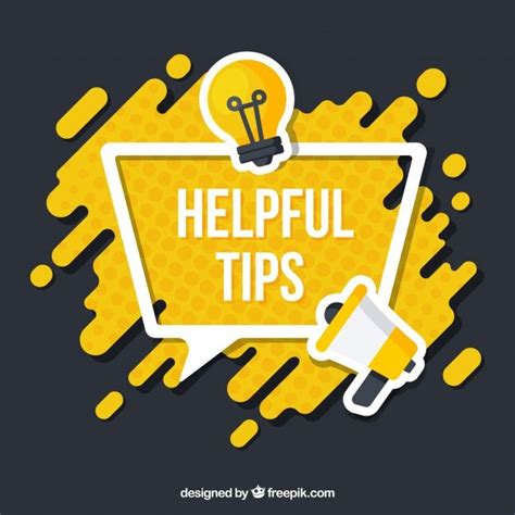 Helpful Tips Composition With Flat Design Banner Ads Design Helpful