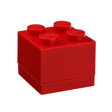 Mini Box 4 Red 2 Pack Lego Storage Brick Lego Storage Lego Boxes