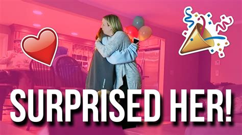 Daughter Surprises Mom For Her Birthday Best Reaction Youtube