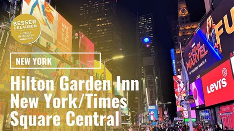 Hotel Hilton Garden Inn New Yorktimes Square Central Zimmer Mit Times Square Blick New York