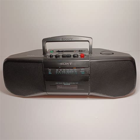 Sony CFS B15 AM FM Radio Cassette Tape Player Recorder Portable Boombox