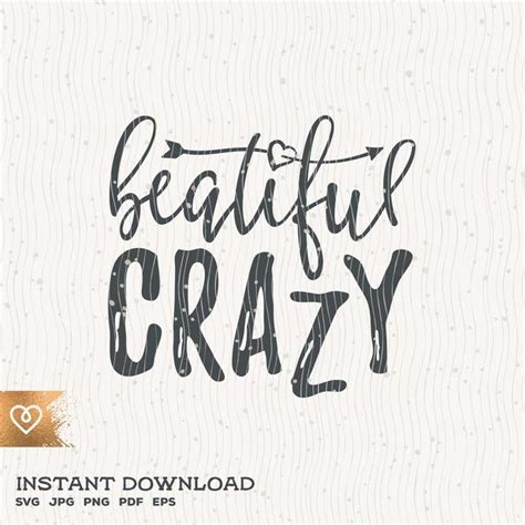 After tracing it becomes completely scalable {like the svg} and can be made as large or small as needed. Beautiful Crazy Svg Country Girl Svg Country Song Svg ...