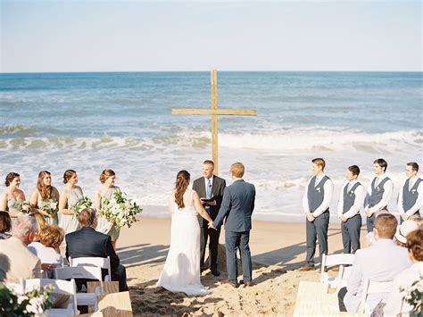 Simple Romantic Beach Wedding Ceremony