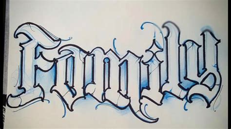 Calligraphy Drawings Of Graffiti Letters
