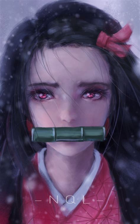 801x1281 Nezuko Kamado Art 2020 801x1281 Resolution Wallpaper Hd Anime