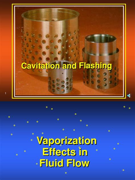 29 Cavitation And Flashing Phase Matter Pressure