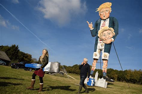 Pictures British Village Prepares To Burn 36 Foot Effigy Of Harvey