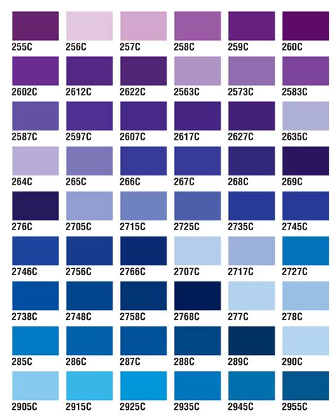 Pantone Matching System Color Chart At A G E Graphics