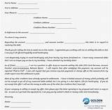 Pictures of How To Write A Debt Settlement Offer Letter