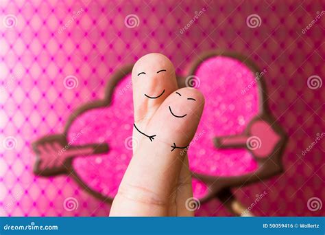 Finger People Love Stock Photo Image Of Idea Concept 50059416
