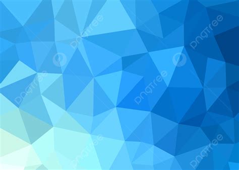 Sky Blue Gradient Low Polygon Background Low Polygon Polygon Blue