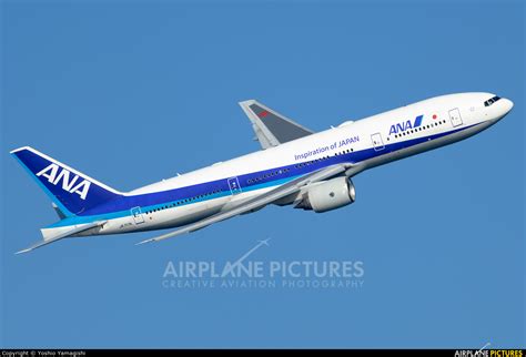 Ja717a Ana All Nippon Airways Boeing 777 200 At Tokyo Haneda Intl