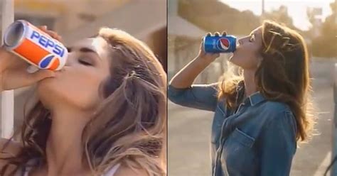 Cindy Crawford Re Creates Her Iconic 1992 Pepsi Commercial