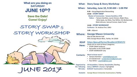 Story Swap And Story Workshop Toastmasters Club