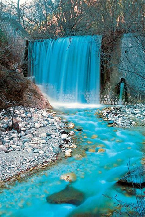 Waterfall In Kalambaka Greece Travel