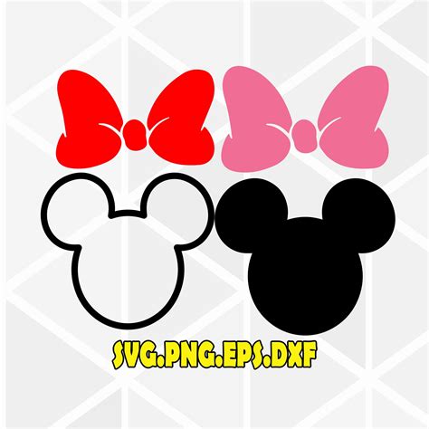 Free Free 336 Free Minnie Mouse Bow Svg For Cricut SVG PNG EPS DXF File