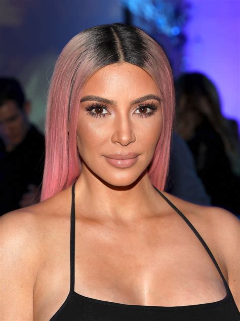 Kim kardashian's hair evolution is pretty hilarious. Kim Kardashian West Dyed Her Hair from Pink to Dark Brown ...