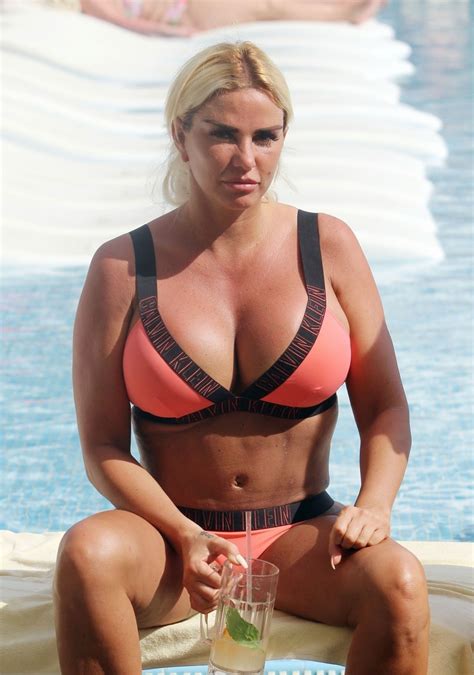 Katrina amy alexandra alexis price (née infield; KATIE PRICE in Bikini at a Pool in Turkey 05/16/2019 - HawtCelebs