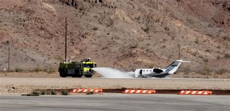 Plane Makes Retracted Gear Crash Landing At Havasu Airport No Injuries