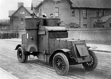April 24 1920 British Armoured Cars Provide Reinforcements To The