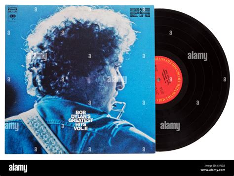 Bob Dylan Greatest Hits Vol 2 Album Stock Photo Alamy