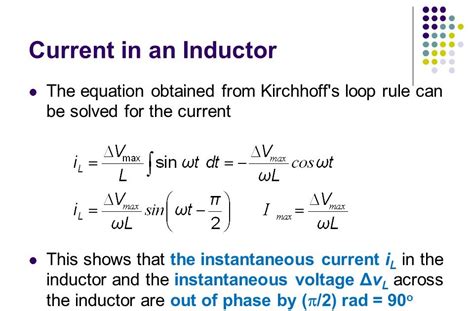 Inductor Instantaneous Current Calculator