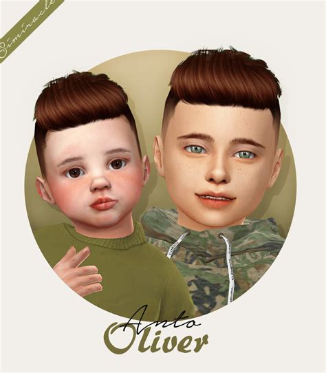 Simiracle Anto S Oliver Hair Retextured Kids And