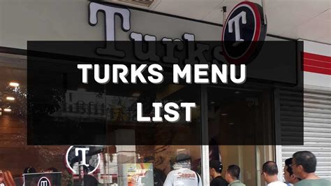Turks Menu Prices Philippines 2024 Updated — All About Philippines Menu