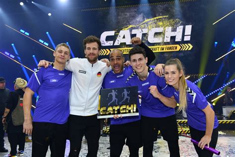 Die europameisterschaft im fangen am freitag auf. Perfekter Showauftakt für SAT.1 in 2020: "CATCH!" mit ...