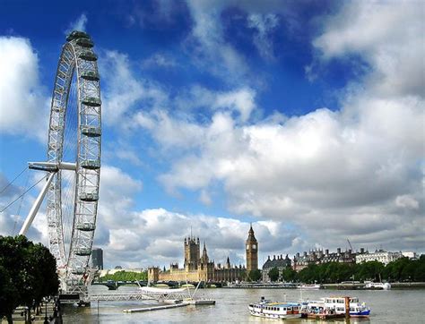 Visit The London Eye For Panoramic Views Of London New York Habitat