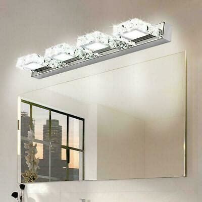 840303bk vanity light fixtures bathroom. Bathroom Vanity Light Fixtures Over Mirror Modern LED 4 ...