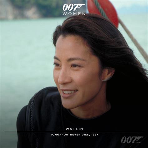 Tomorrow Never Dies Michelle Yeoh As Wai Lin James Bond Women Bond