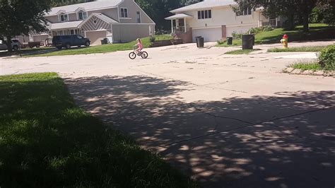 Granddaughter Riding Her Bike Youtube