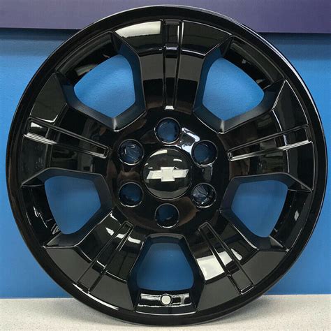 2014 2018 Chevrolet Silverado 1500 Imp 392blk 18 Black Wheel Skins