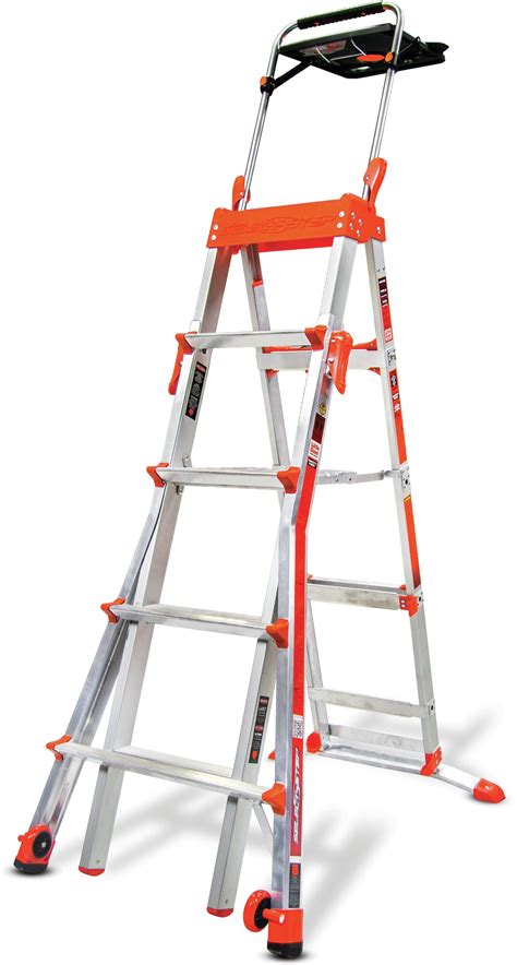 505 Ft Aluminum Step Ladder With 300 Lb Load Capacity 96764100636 Ebay