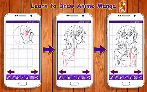 Learn To Draw Anime Manga Untuk Android Muat Turun Apk