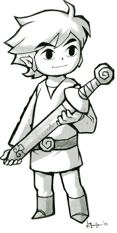 50 Best Ideas For Coloring Zelda Wind Waker Coloring Pages
