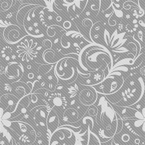 39 Gray Floral Wallpaper